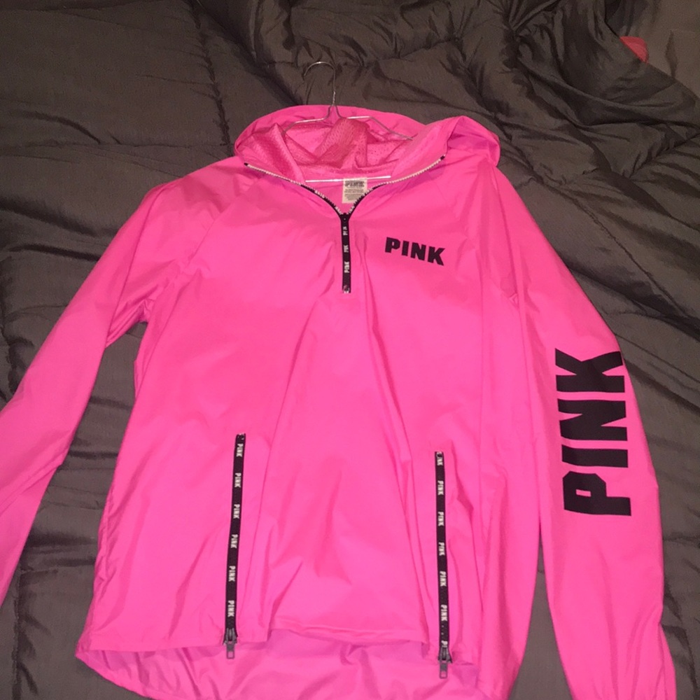 Pink jacket(windbreaker like)